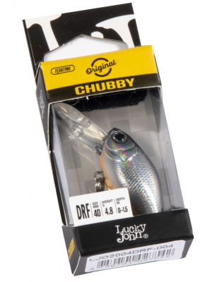 Воблер LJ Original CHUBBY DR F 4 см / 3,8гр / 1-1.5м / 004