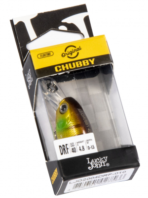 Воблер LJ Original CHUBBY DR F 4 см / 3,8гр / 1-1.5м / 010
