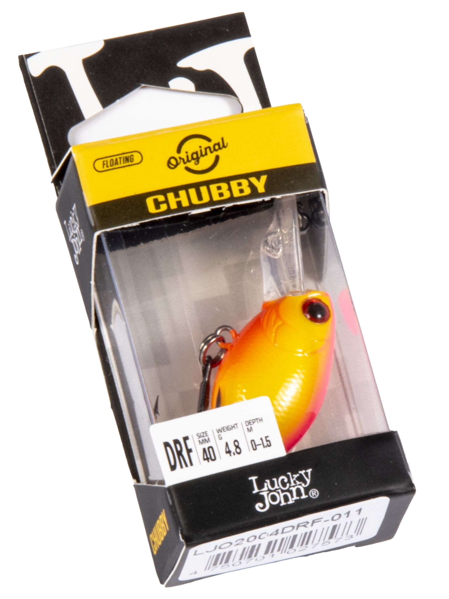 Воблер LJ Original CHUBBY DR F 4 см / 3,8гр / 1-1.5м / 011