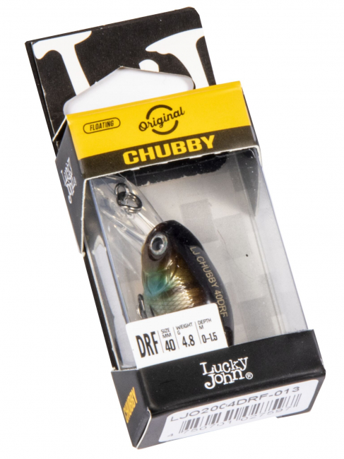 Воблер LJ Original CHUBBY DR F 4 см / 3,8гр / 1-1.5м / 013