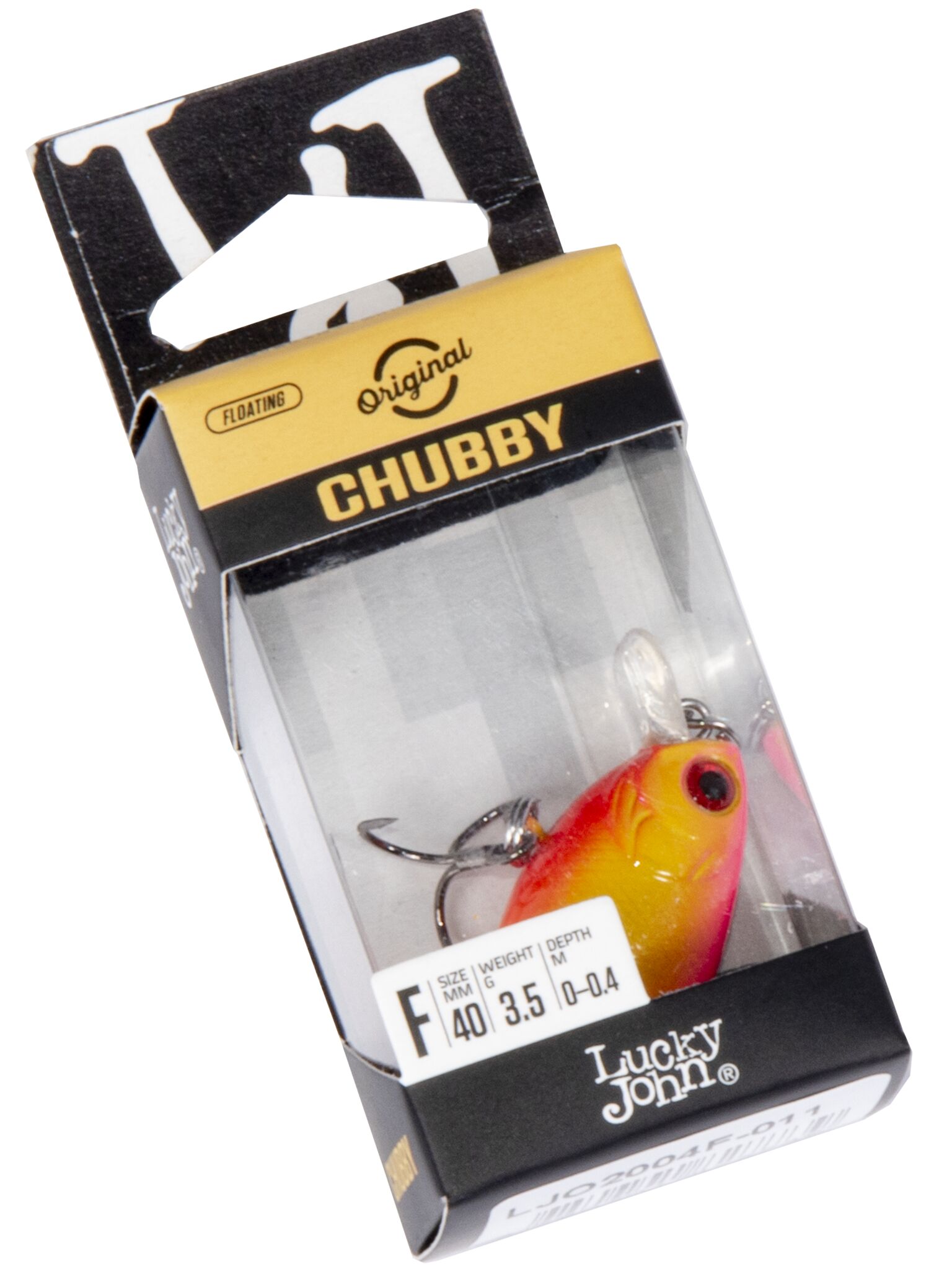 Воблер LJ Original CHUBBY F 4см / 3,5гр / до 0.6м / 011