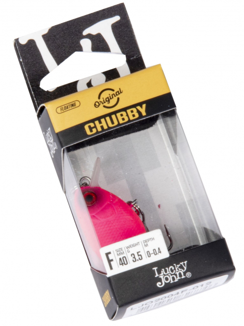 Воблер LJ Original CHUBBY F 4см / 3,5гр / до 0.6м / 012