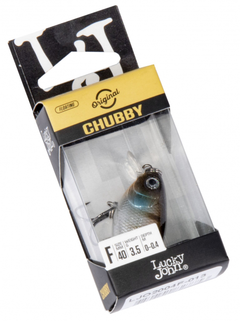 Воблер LJ Original CHUBBY F 4см / 3,5гр / до 0.6м / 013