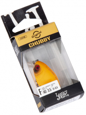 Воблер LJ Original CHUBBY F 4см / 3,5гр / до 0.6м / 014
