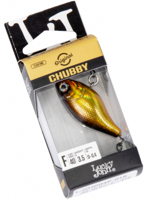 Воблер LJ Original CHUBBY F 4см / 3,5гр / до 0.6м / 018