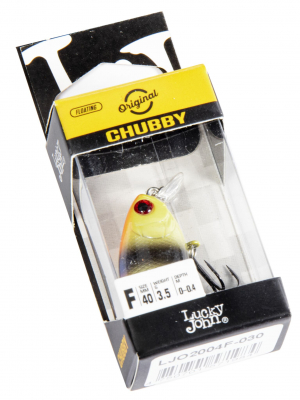 Воблер LJ Original CHUBBY F 4см / 3,5гр / до 0.6м / 030