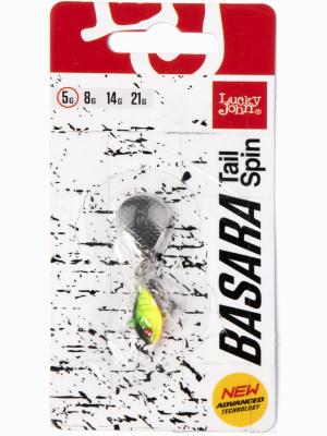 Тейл-спиннер Lucky John BASARA TAIL SPIN 5 гр #003