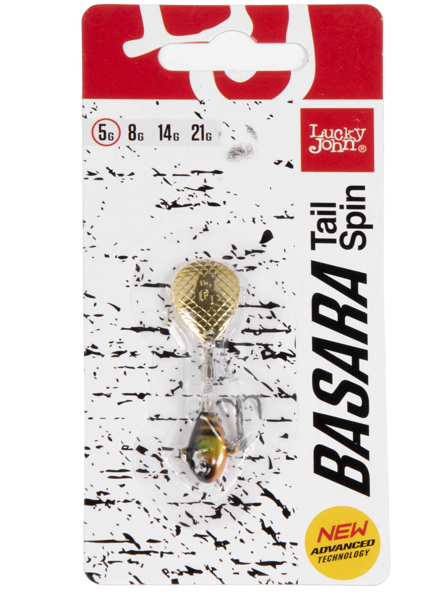 Тейл-спиннер Lucky John BASARA TAIL SPIN 5 гр #004