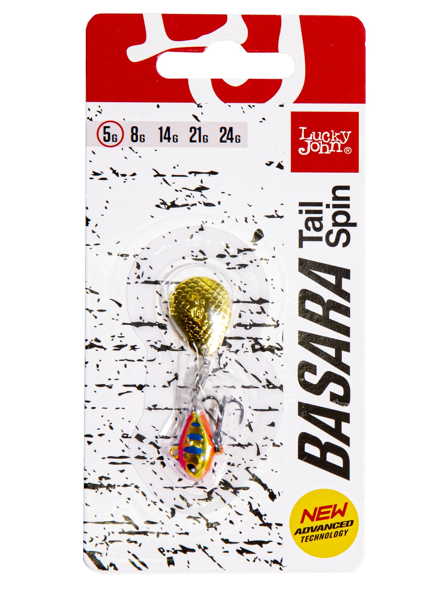 Тейл-спиннер Lucky John BASARA TAIL SPIN 5 гр #016
