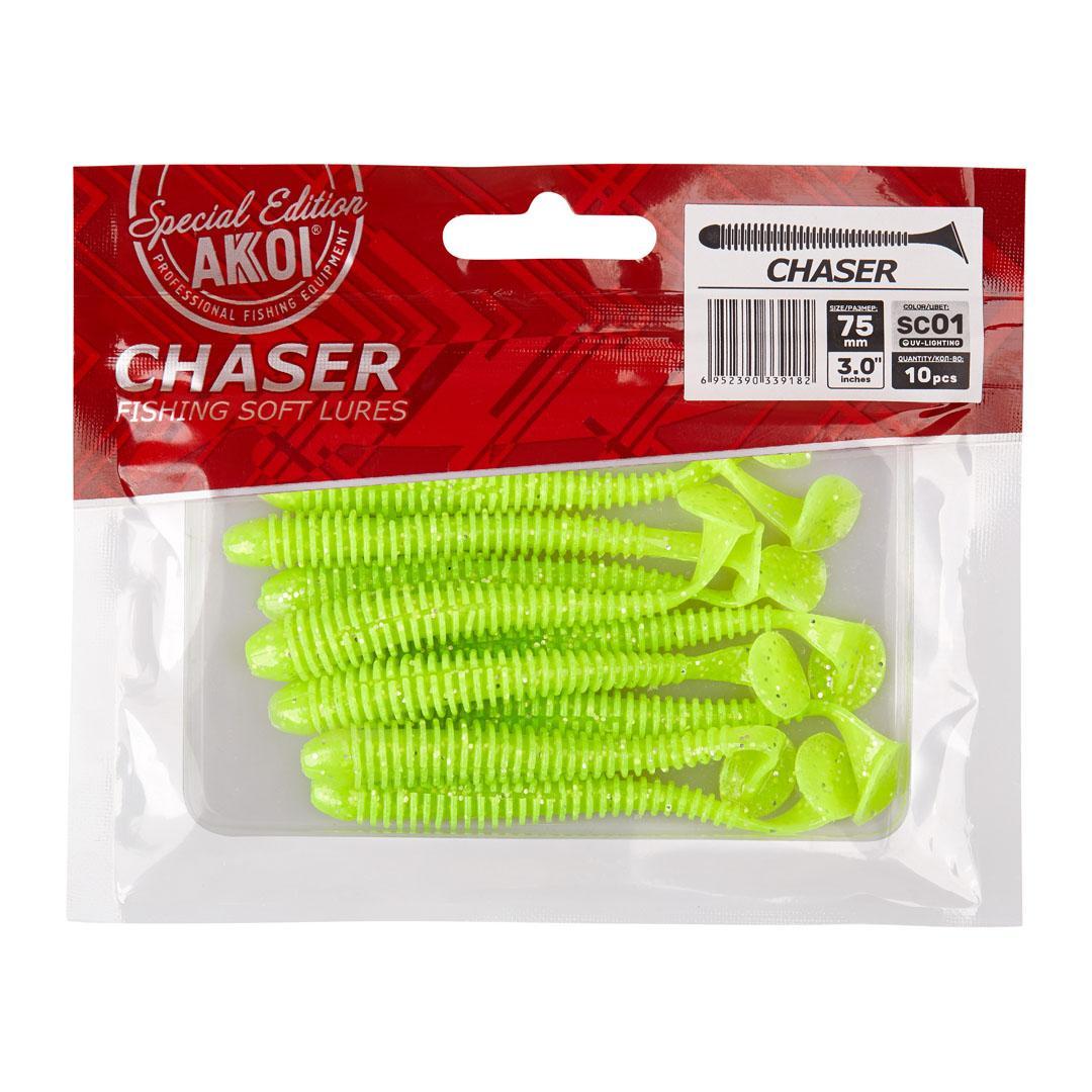 Силиконовая приманка AKKOI CHASER 88mm цвет SC01