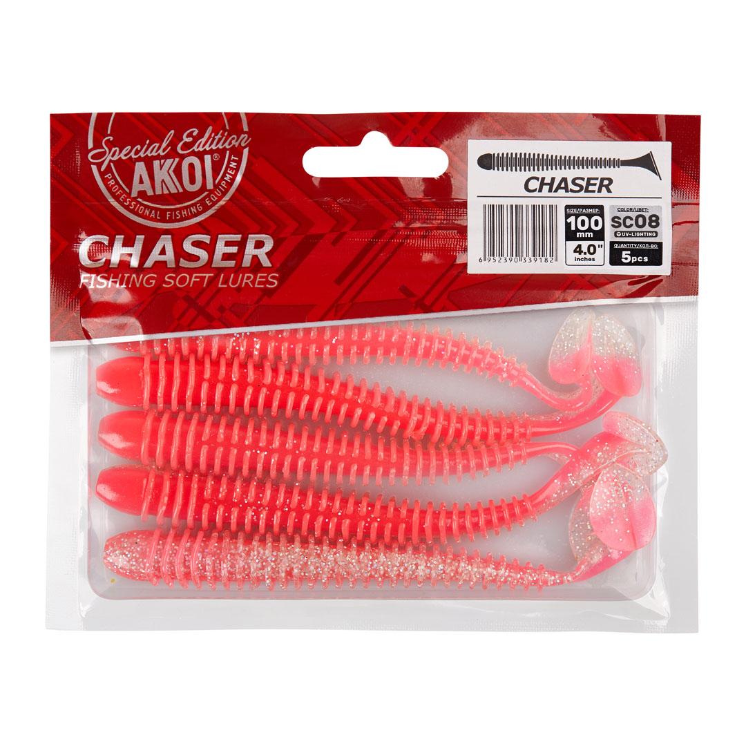 Силиконовая приманка AKKOI CHASER 100mm цвет SC08