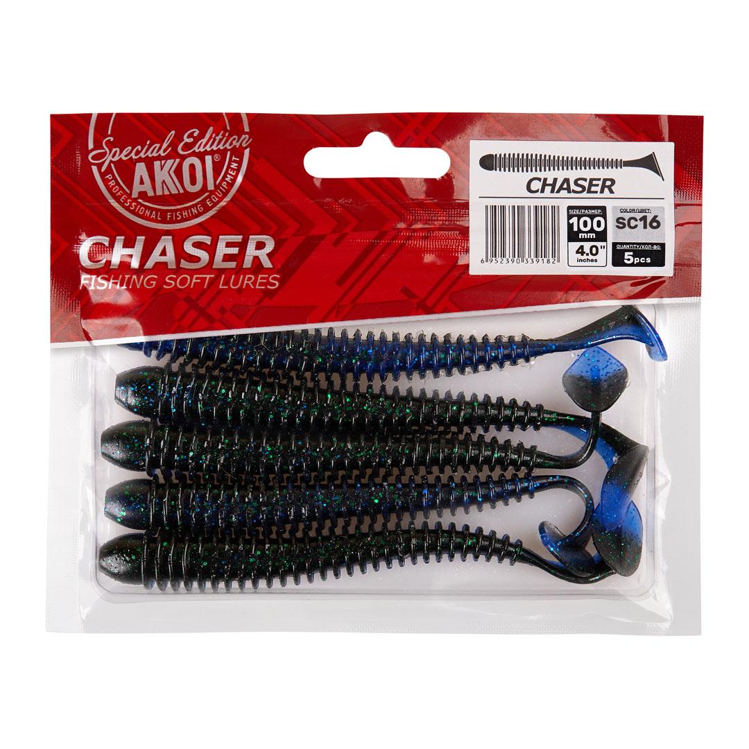 Силиконовая приманка AKKOI CHASER 100mm цвет SC16