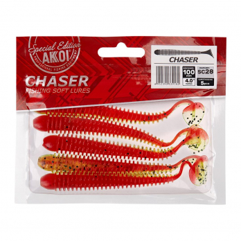 Силиконовая приманка AKKOI CHASER 100mm цвет SC28