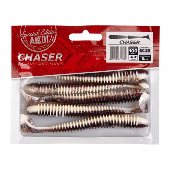 Силиконовая приманка AKKOI CHASER 100mm цвет SC30