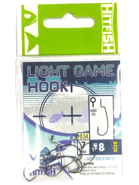 Крючок офсетный HITFISH Light Game Hook # 8 (7 шт/пач)