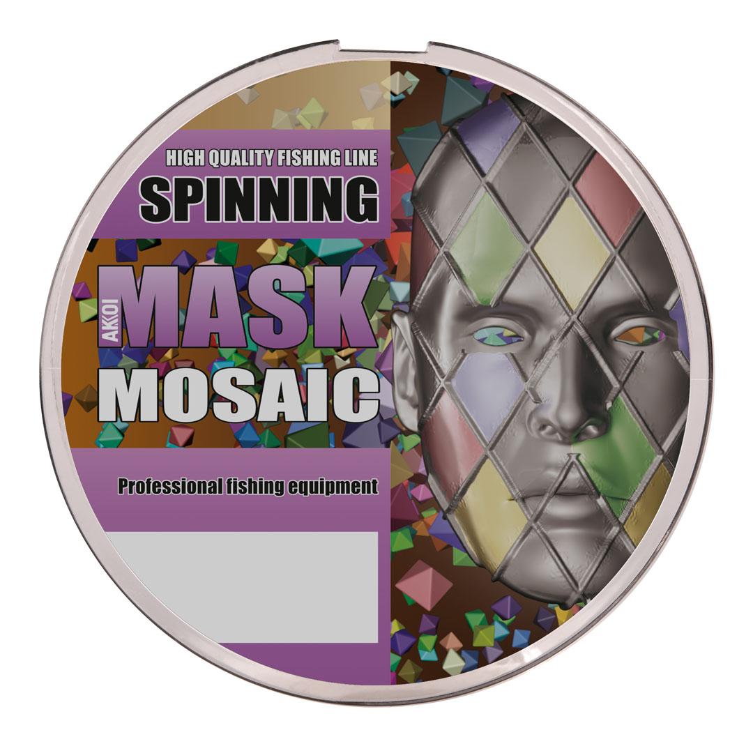 Монофильная леска MASK SPINNING (150m) d0,125mm