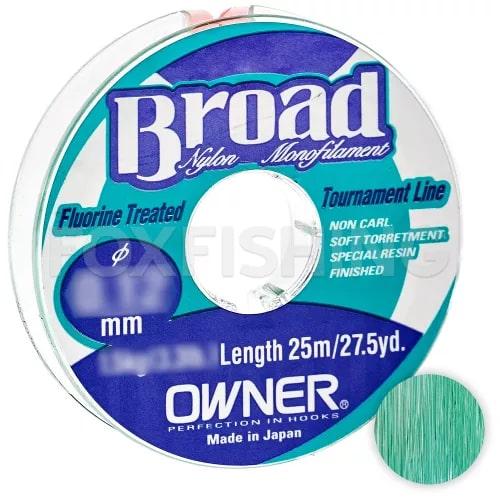 Леска Owner ‘BROAD’ 0.16-25m
