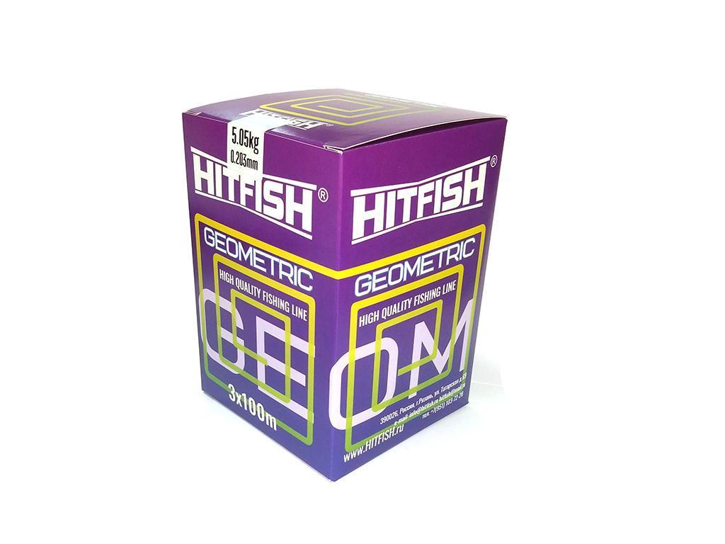 Леска HITFISH GEOMETRIC 100m (0.234 mm 5,93 kg) Ца. Белый