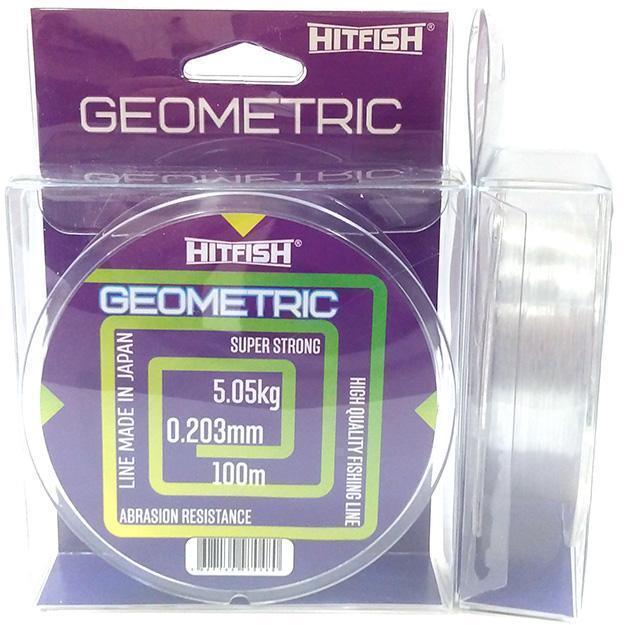 Леска HITFISH GEOMETRIC 100m (0.331 mm 12,24 kg) Ца. Белый