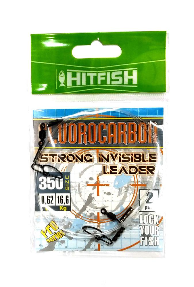 Поводок флюорокарбоновый HITFISH STRONG INVISIBLER LEADER (300 mm, d 0.70, 19,2 kg) (2 шт/уп)