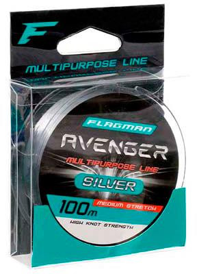 FLAGMAN Леска Avenger Silver Line 100м 0,45мм