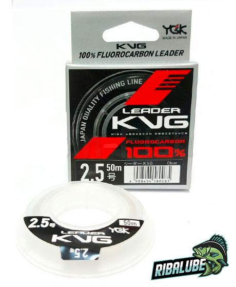 Флюорокарбон YGK KVG Fluorocarbon 50m #0.6 (0,128 мм)