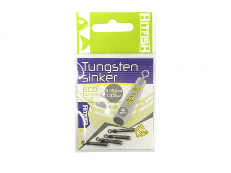 Вольфрамовый груз HITFISH Tungsten sinker Jig-rig 1/16 oz 1.77 gr (3 штуп)