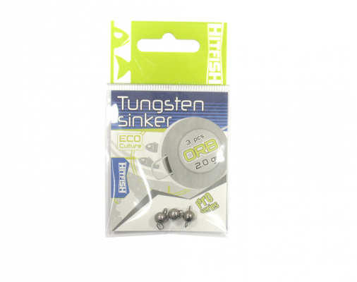 Вольфрамовый груз HITFISH Tungsten sinker ORB 2 gr (3 штуп)