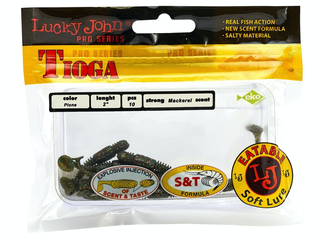 ВИБРОХВОСТЫ СЪЕДОБНЫЕ LJ PRO SERIES TIOGA 2.0IN (05.00)/F08