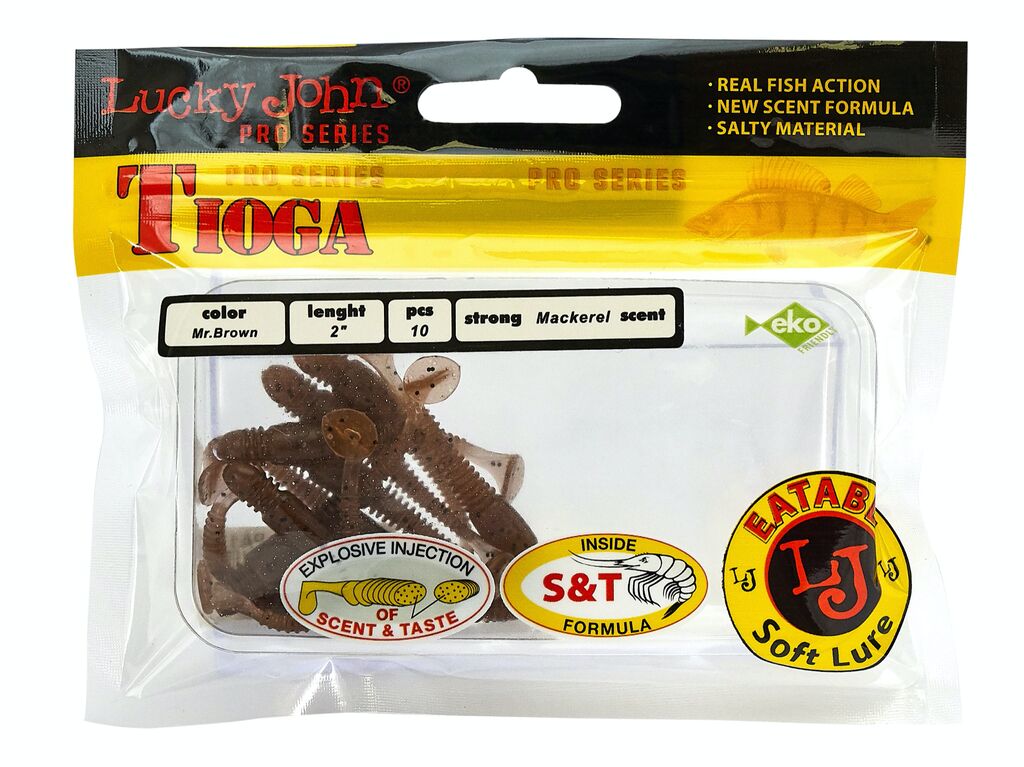 ВИБРОХВОСТЫ СЪЕДОБНЫЕ LJ PRO SERIES TIOGA 2.0IN (05.00)/PA17