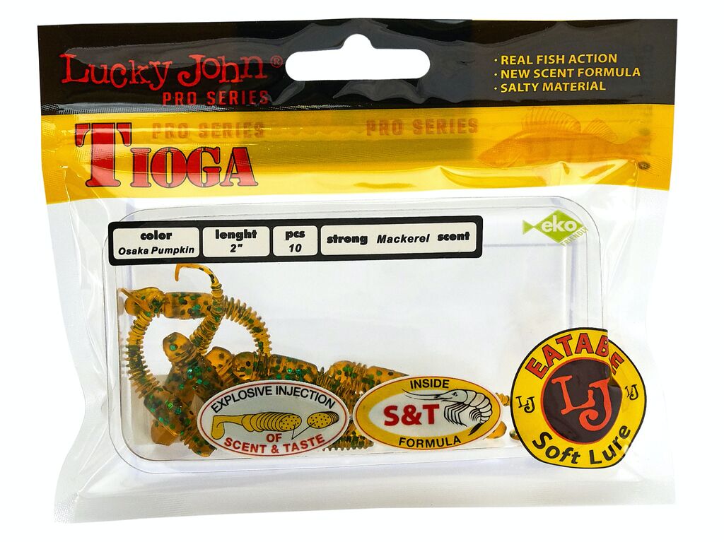 ВИБРОХВОСТЫ СЪЕДОБНЫЕ LJ PRO SERIES TIOGA 2.0IN (05.00)/PA19