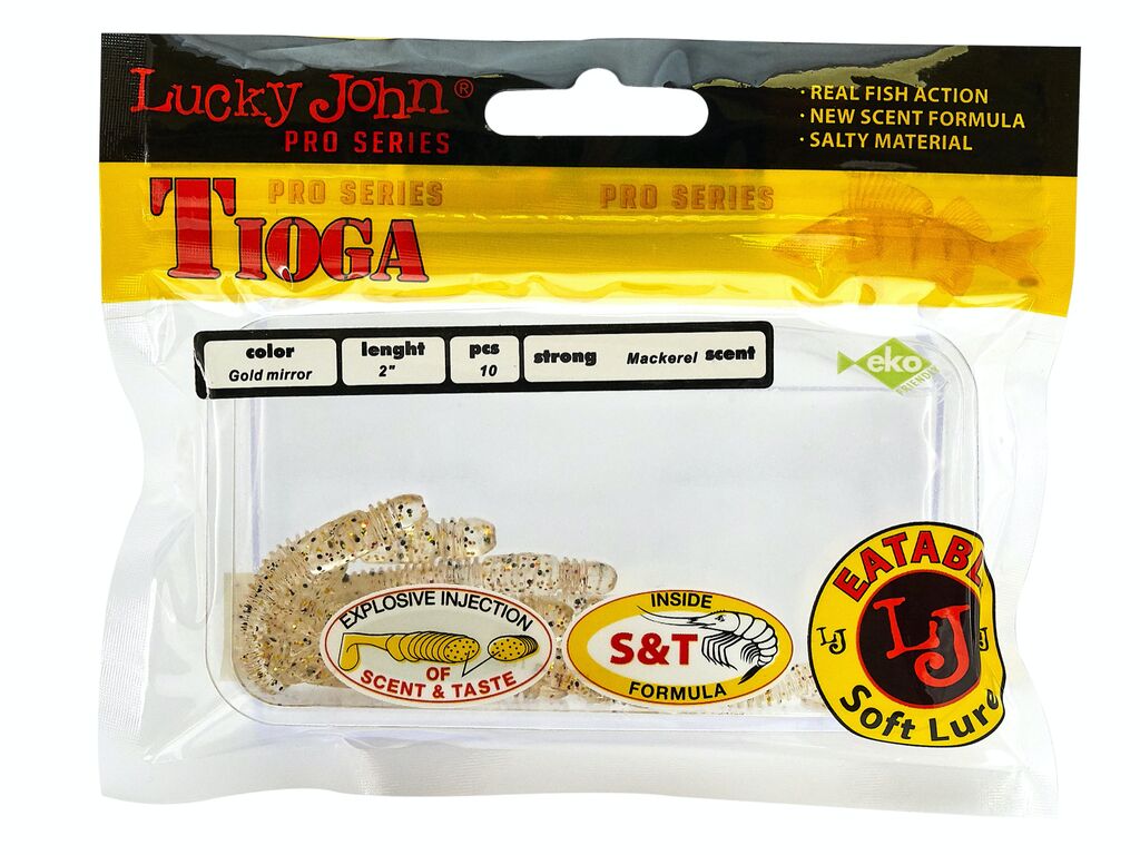 ВИБРОХВОСТЫ СЪЕДОБНЫЕ LJ PRO SERIES TIOGA 2.0IN (05.00)/S10