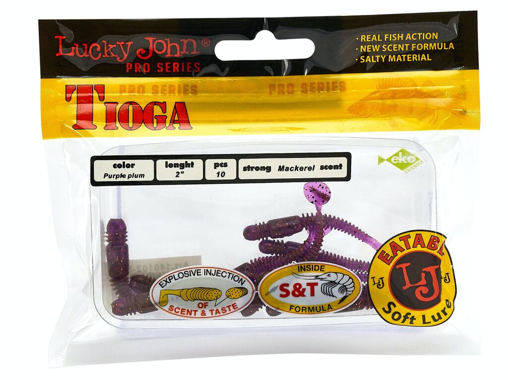 ВИБРОХВОСТЫ СЪЕДОБНЫЕ LJ PRO SERIES TIOGA 2.0IN (05.00)/S13