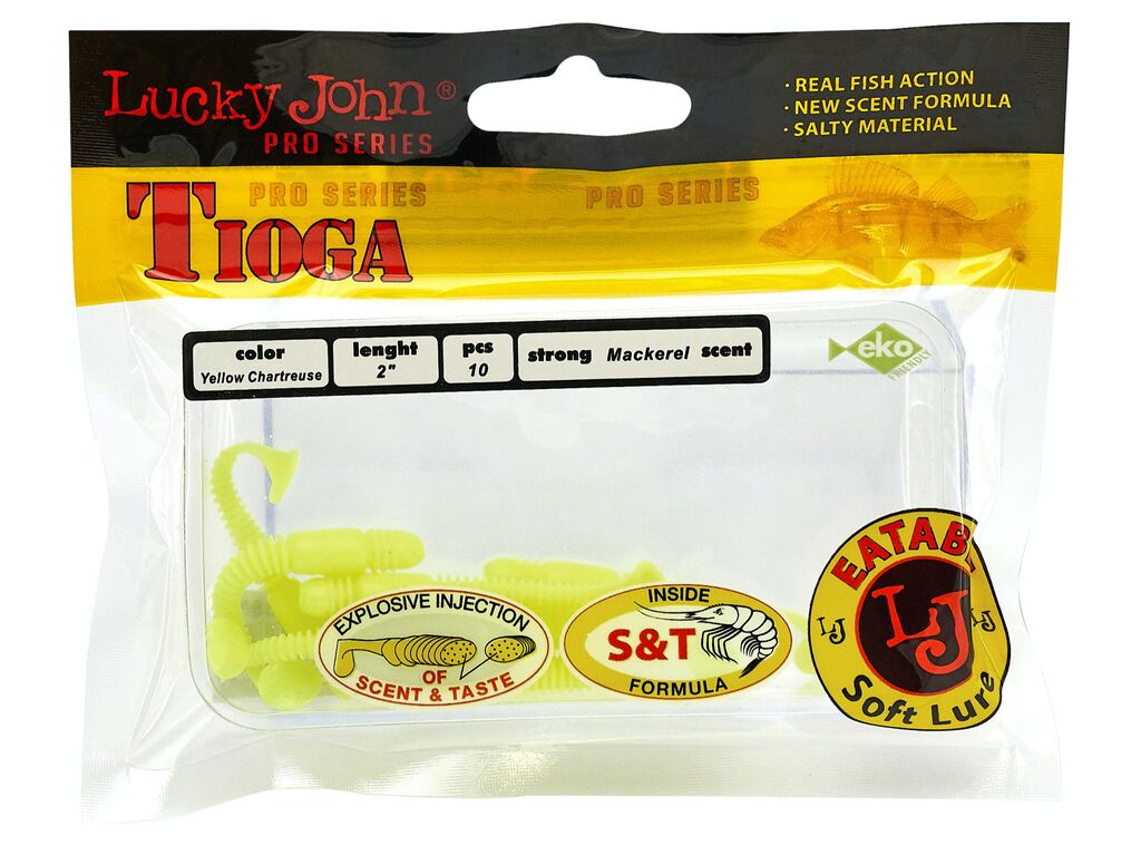 ВИБРОХВОСТЫ СЪЕДОБНЫЕ LJ PRO SERIES TIOGA 2.0IN (05.00)/S88