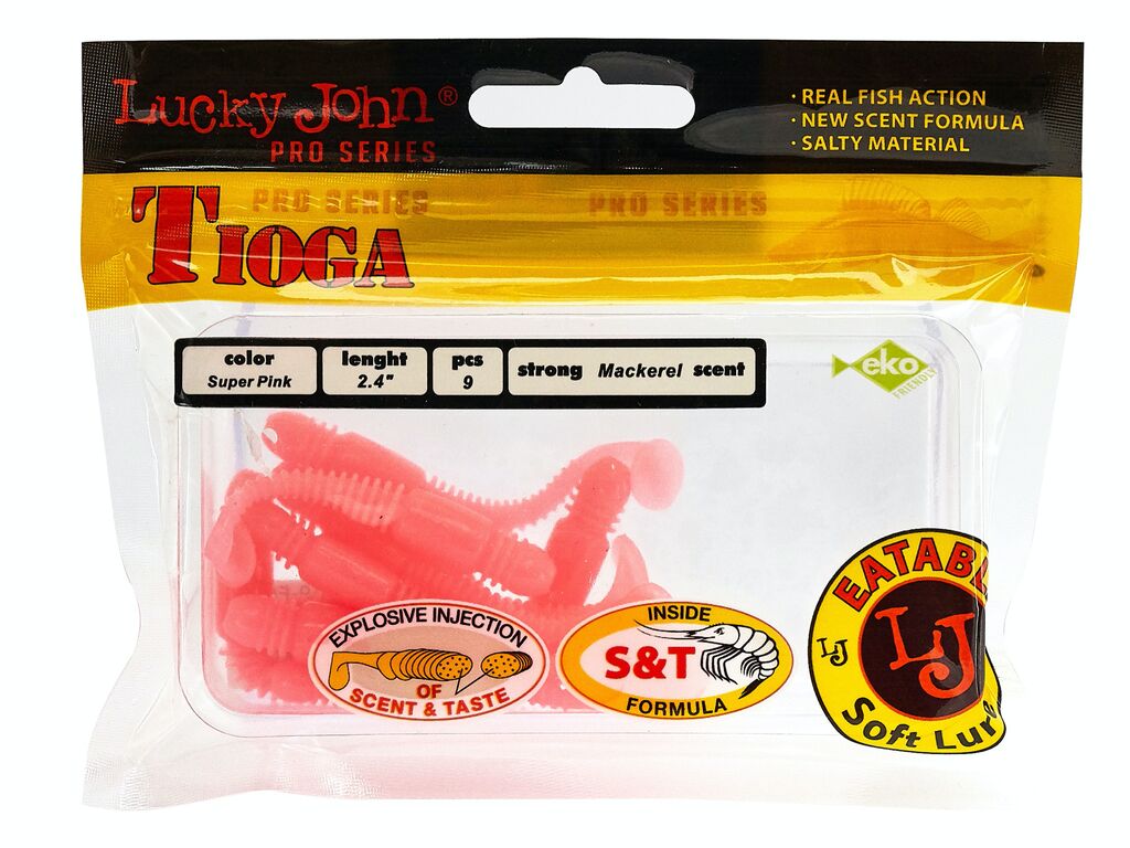 ВИБРОХВОСТЫ СЪЕДОБНЫЕ LJ PRO SERIES TIOGA 2.4IN (06.20)/F05