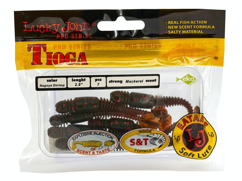 ВИБРОХВОСТЫ СЪЕДОБ. ИСКУССТ. LJ PRO SERIES TIOGA 2.9IN (07.40)/085
