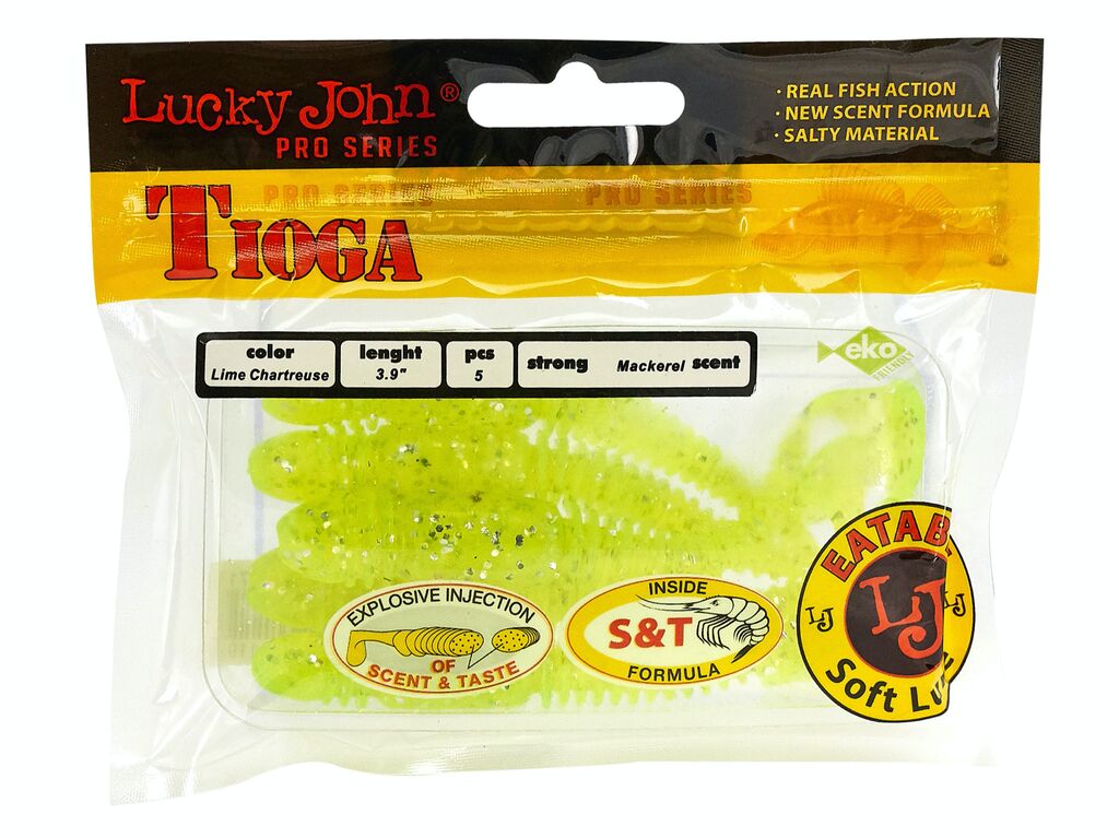 ВИБРОХВОСТЫ СЪЕДОБНЫЕ LJ PRO SERIES TIOGA 3.9IN (10.00)/071