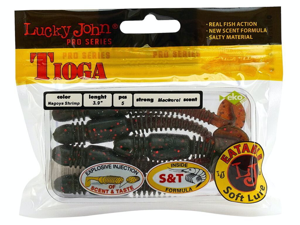 ВИБРОХВОСТЫ СЪЕДОБНЫЕ LJ PRO SERIES TIOGA 3.9IN (10.00)/085