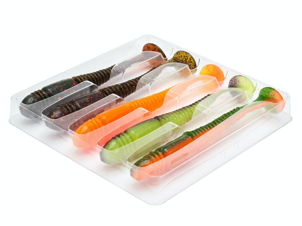 ВИБРОХВОСТЫ СЪЕДОБНЫЕ LJ PRO SERIES TIOGA 3.9IN (10.00)/MIX2