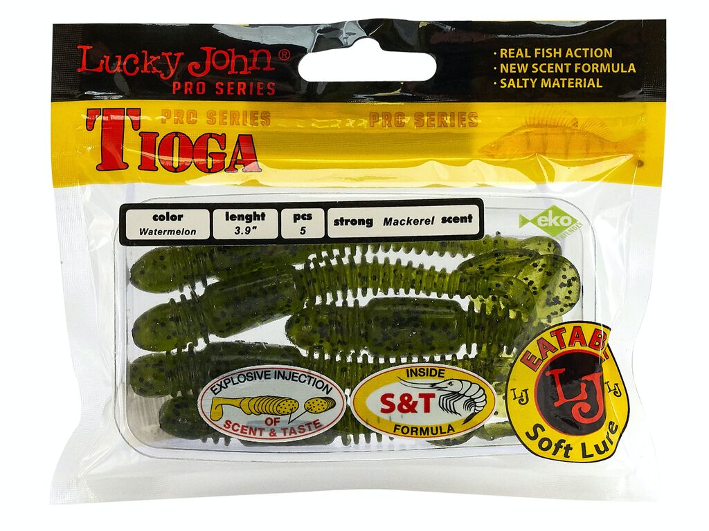 ВИБРОХВОСТЫ СЪЕДОБНЫЕ LJ PRO SERIES TIOGA 3.9IN (10.00)/PA01