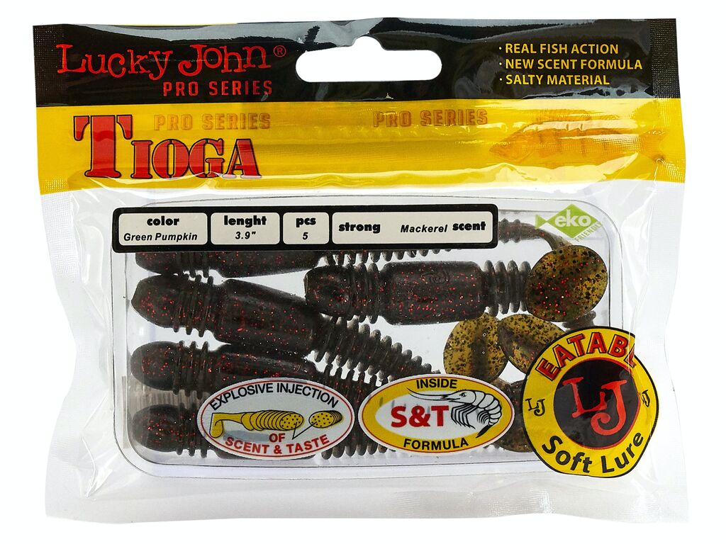 ВИБРОХВОСТЫ СЪЕДОБНЫЕ LJ PRO SERIES TIOGA 3.9IN (10.00)/PA03