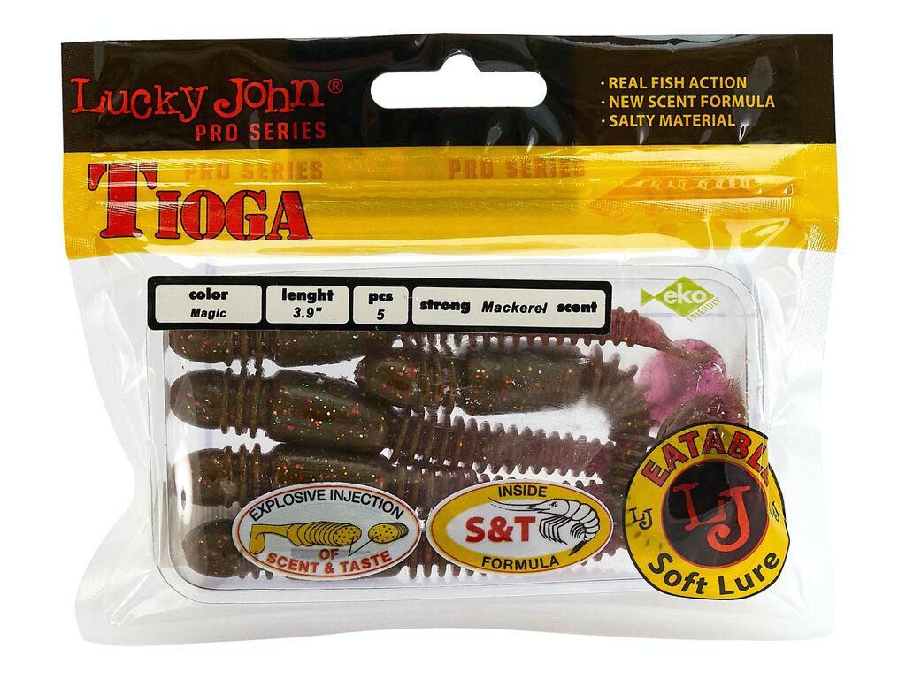 ВИБРОХВОСТЫ СЪЕДОБНЫЕ LJ PRO SERIES TIOGA 3.9IN (10.00)/S14