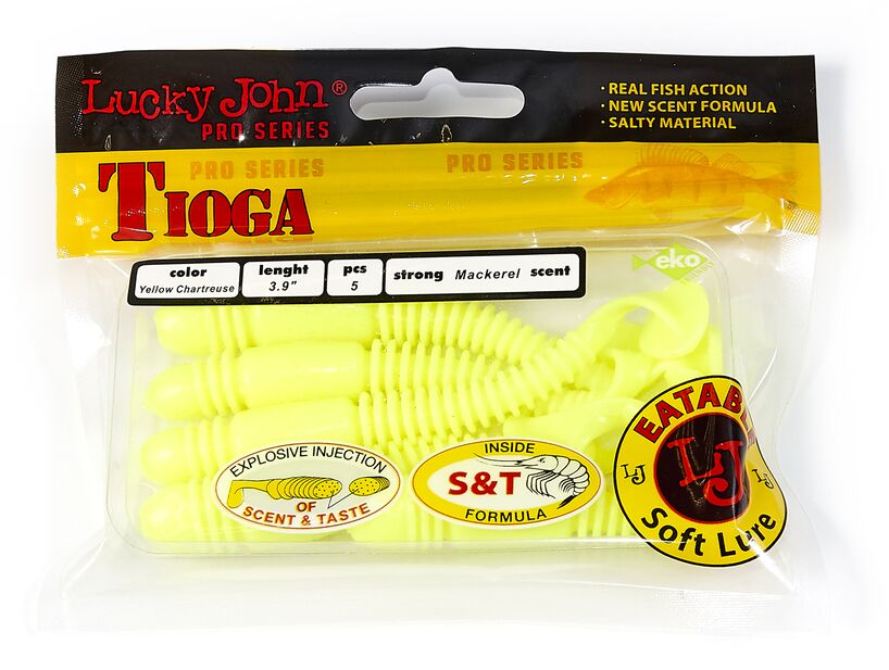 ВИБРОХВОСТЫ СЪЕДОБНЫЕ LJ PRO SERIES TIOGA 3.9IN (10.00)/S88