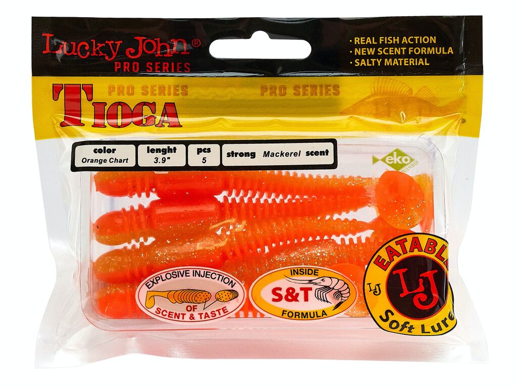 ВИБРОХВОСТЫ СЪЕДОБНЫЕ LJ PRO SERIES TIOGA 3.9IN (10.00)/T26