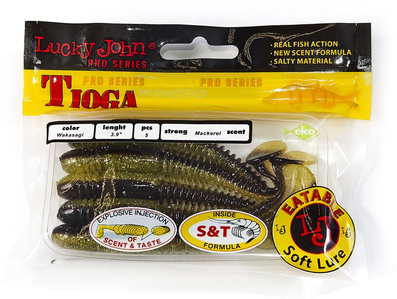 ВИБРОХВОСТЫ СЪЕДОБНЫЕ LJ PRO SERIES TIOGA 3.9IN (10.00)/T36