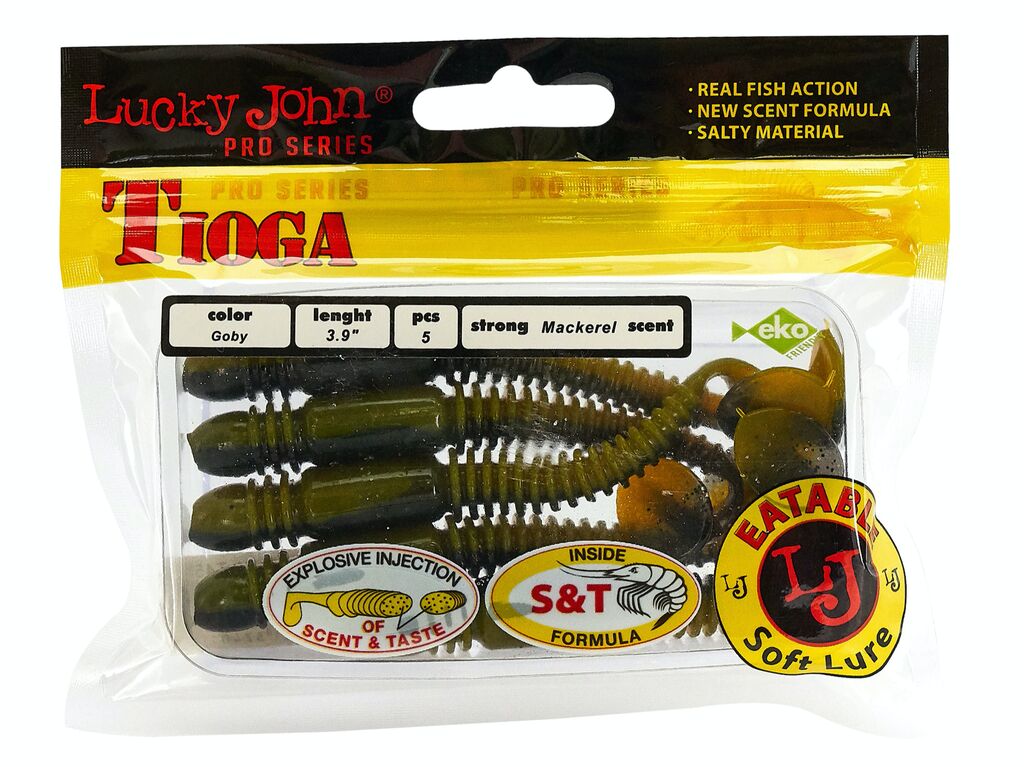 ВИБРОХВОСТЫ СЪЕДОБНЫЕ LJ PRO SERIES TIOGA 3.9IN (10.00)/T45