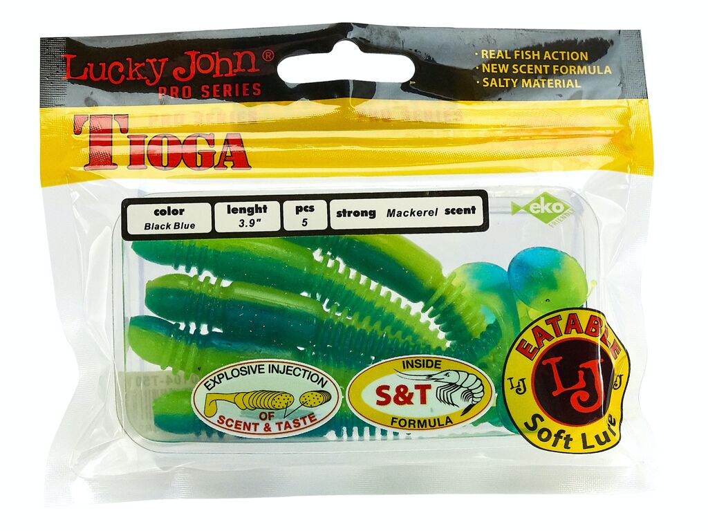 ВИБРОХВОСТЫ СЪЕДОБНЫЕ LJ PRO SERIES TIOGA 3.9IN (10.00)/T50