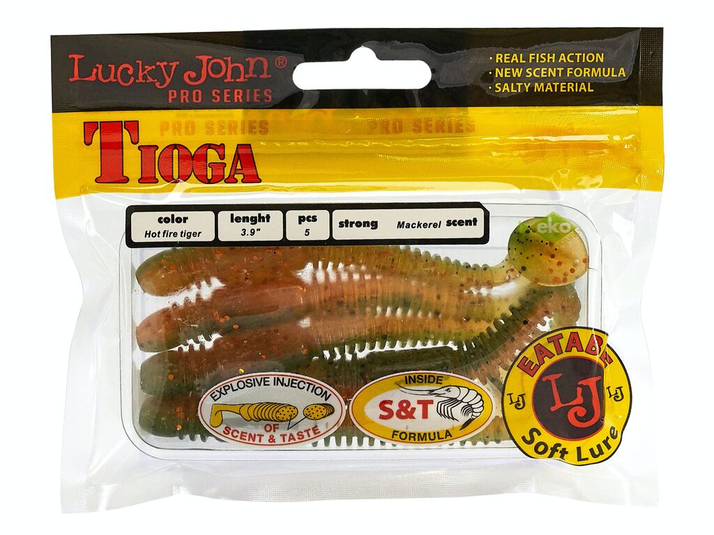 ВИБРОХВОСТЫ СЪЕДОБНЫЕ LJ PRO SERIES TIOGA 3.9IN (10.00)/T51