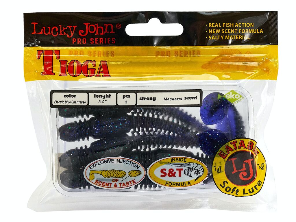 ВИБРОХВОСТЫ СЪЕДОБНЫЕ LJ PRO SERIES TIOGA 3.9IN (10.00)/T52