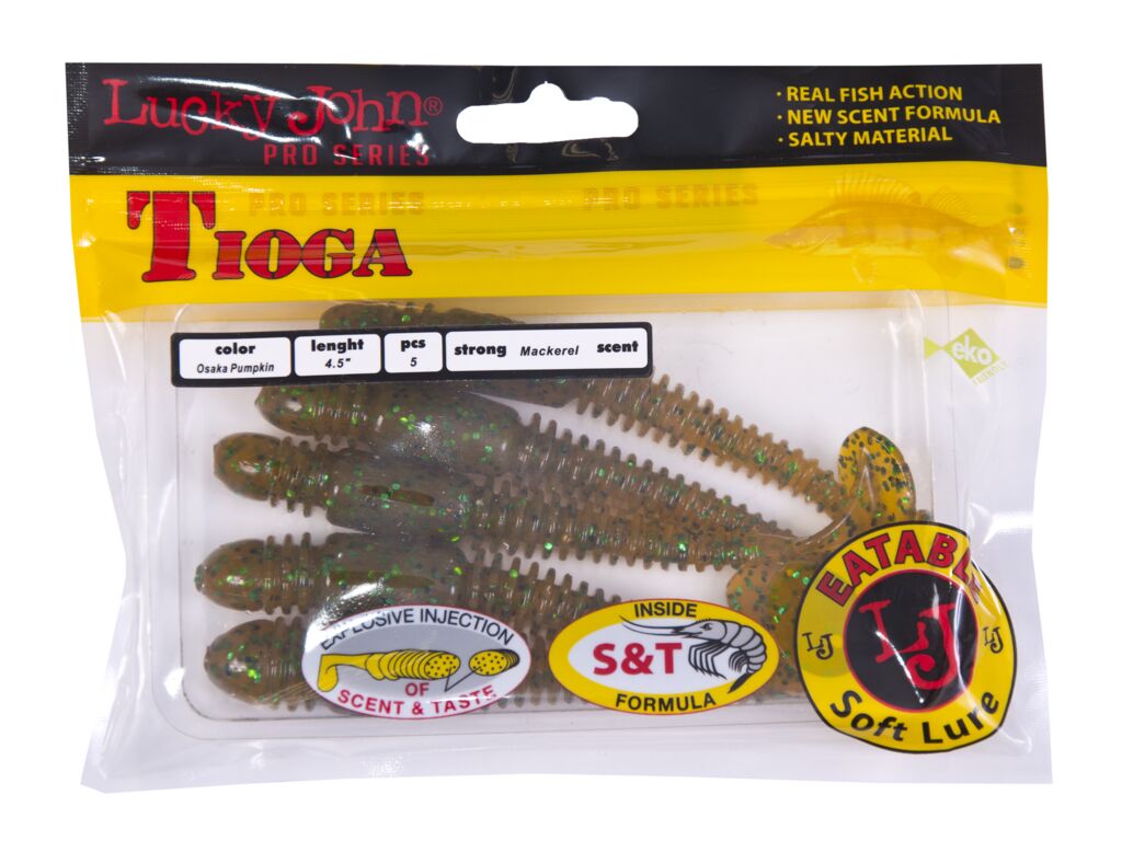 ВИБРОХВОСТЫ СЪЕДОБ. ИСКУССТ. LJ PRO SERIES TIOGA 4.5IN (11.40)/PA19
